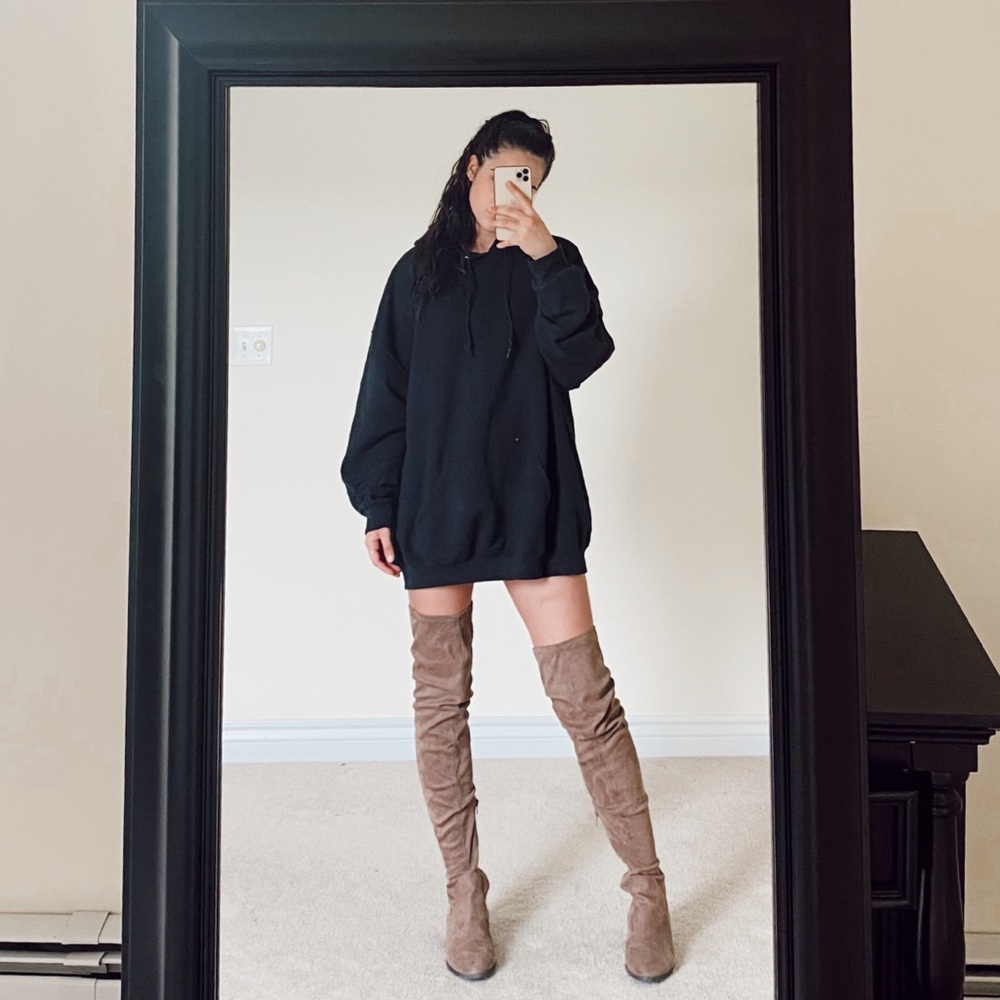 Oversized Hoodie Sweatshirt Dress 🔥